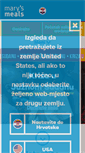 Mobile Screenshot of marysmeals.hr